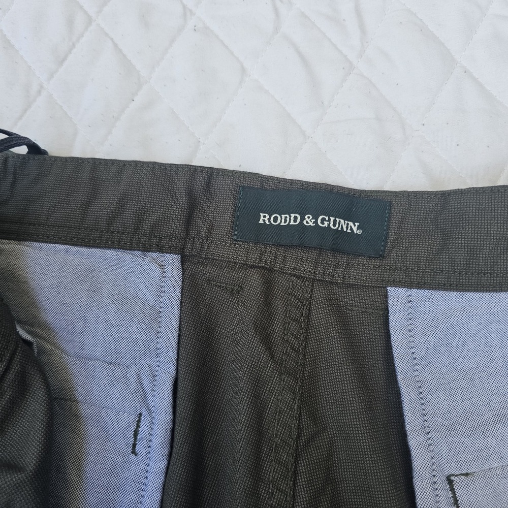 NWT Rodd & Gunn Forest‎ Green Original Fit 9" Inseam Cotton Shorts Mens 40 - Picture 8 of 10